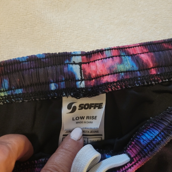 Soffe Vibrant Tie-Dye Athletic Shorts - Picture 5 of 9